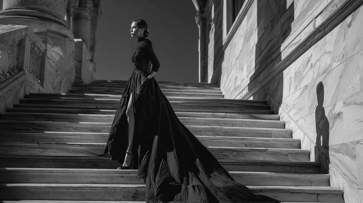 Booker de agencia revisando perfiles de modelos