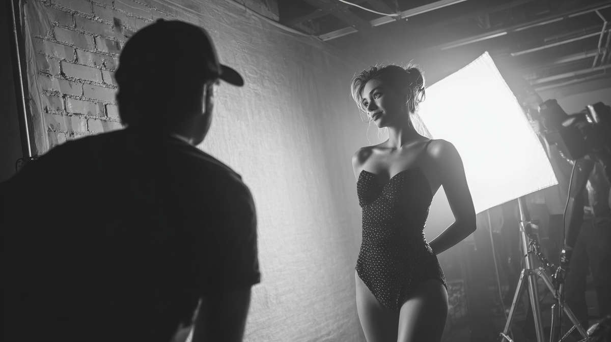 Gráfico comparativo freelance vs agencia con iconos de control y acceso a castings Gráfico comparativo freelance vs agencia con iconos de control y acceso a castings