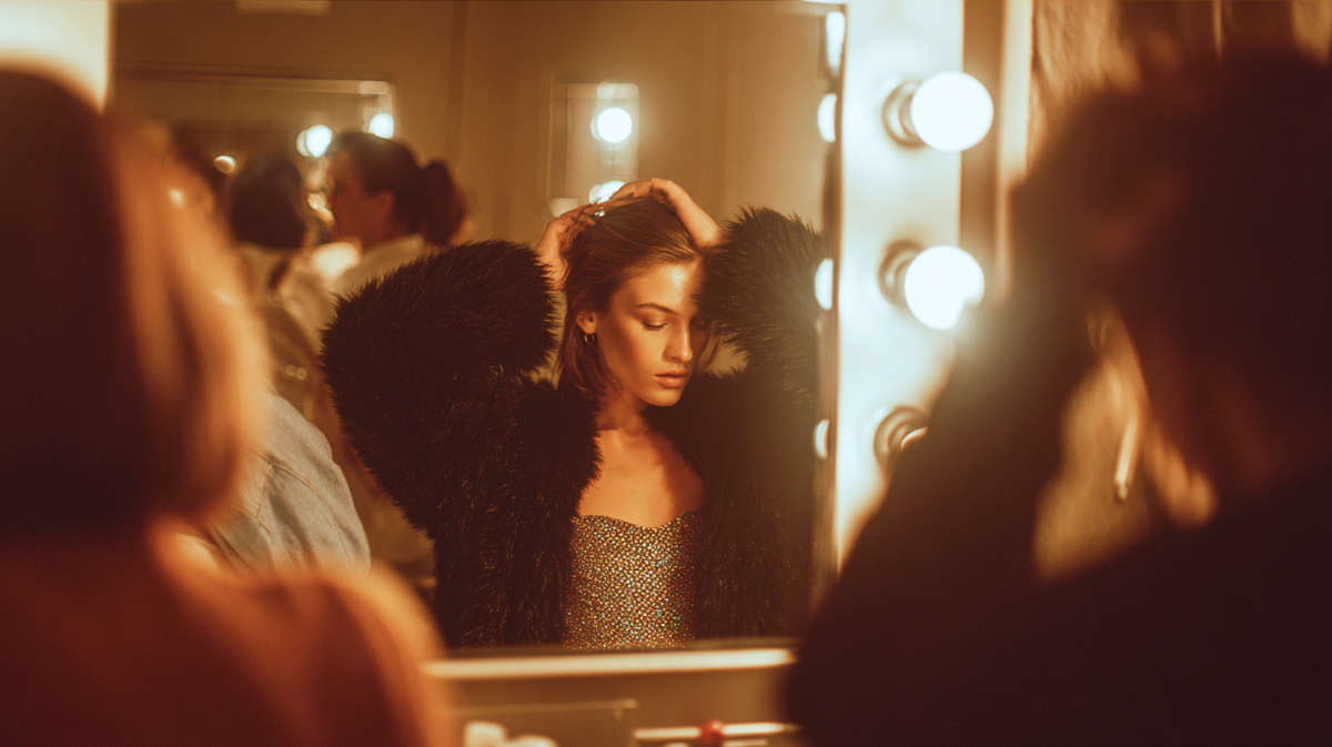 Ilustración de cadena de pago clara entre marca, productora y modelo